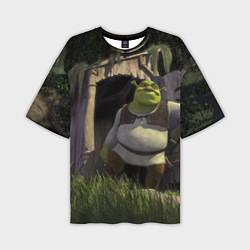 Мужская футболка оверсайз Shrek: Somebody Once Told Me