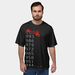 Футболка оверсайз мужская 1000 - 7 Tokyo Ghoul, цвет: 3D-принт — фото 2