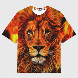 Мужская футболка оверсайз LION