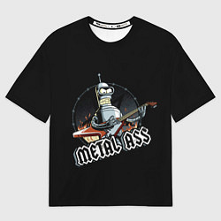 Футболка оверсайз мужская Metal Bender, цвет: 3D-принт