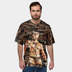 Футболка оверсайз мужская Deep Dark Fantasy, цвет: 3D-принт — фото 2