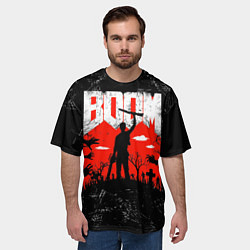 Футболка оверсайз мужская Зловещие мертвецы, цвет: 3D-принт — фото 2