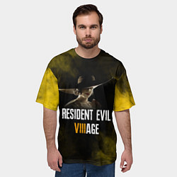 Футболка оверсайз мужская RESIDENT EVIL VILLAGE LADY DIMITRESCU Z, цвет: 3D-принт — фото 2
