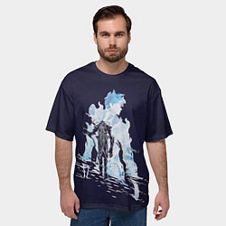 Футболка оверсайз мужская Сон Джин-Ву, цвет: 3D-принт — фото 2