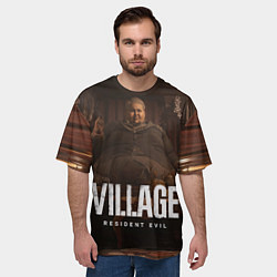 Футболка оверсайз мужская RESIDENT EVIL VILLAGE, цвет: 3D-принт — фото 2