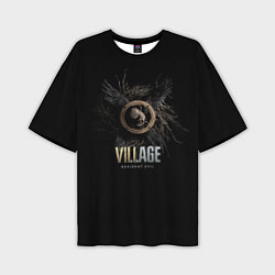 Мужская футболка оверсайз Resident Evil Village