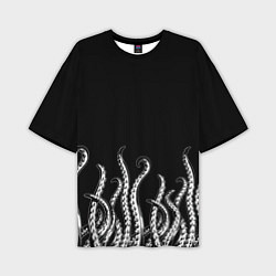 Мужская футболка оверсайз Octopus Щупальца