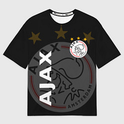 Мужская футболка оверсайз FC AJAX AMSTERDAM ФК АЯКС