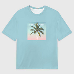 Мужская футболка оверсайз Летние ощущения