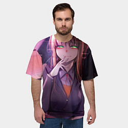 Футболка оверсайз мужская Monika Doki Doki, цвет: 3D-принт — фото 2