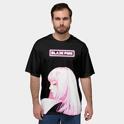 Футболка оверсайз мужская Лиса БП, цвет: 3D-принт — фото 2