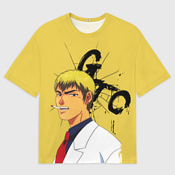 Футболка оверсайз мужская Крутой учитель Онидзука, цвет: 3D-принт