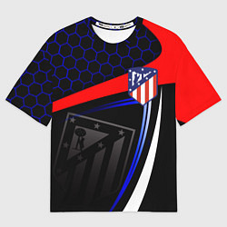 Мужская футболка оверсайз АТЛЕТИКО МАДРИД ATLETICO
