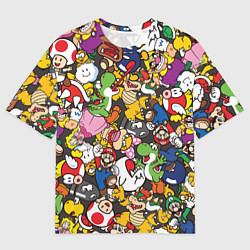 Футболка оверсайз мужская Capcom World, цвет: 3D-принт