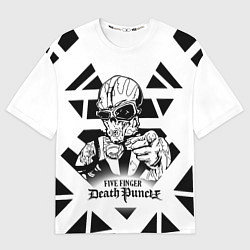 Футболка оверсайз мужская Five Finger Death Punch, цвет: 3D-принт