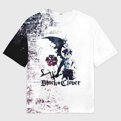 Футболка оверсайз мужская Чёрный демонический Аста Либе, цвет: 3D-принт