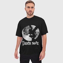 Футболка оверсайз мужская Мрачный Рюк Death Note, цвет: 3D-принт — фото 2