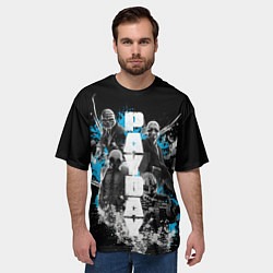 Футболка оверсайз мужская Pay Day Brothers, цвет: 3D-принт — фото 2