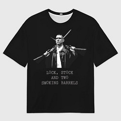 Мужская футболка оверсайз Карты Деньги 2 Ствола Боевик