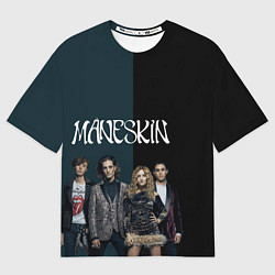 Мужская футболка оверсайз Maneskin New heroes