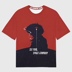 Мужская футболка оверсайз Cowboy Bebop - Spike