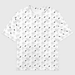 Футболка оверсайз мужская JUDO, цвет: 3D-принт