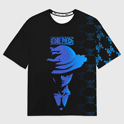 Мужская футболка оверсайз Манки Д Луффи One Piece