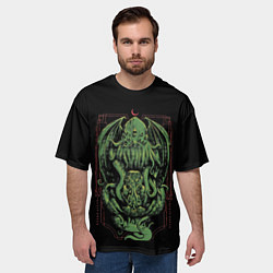 Футболка оверсайз мужская The Great Old One, цвет: 3D-принт — фото 2