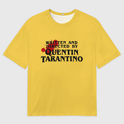 Футболка оверсайз мужская Quentin Tarantino, цвет: 3D-принт
