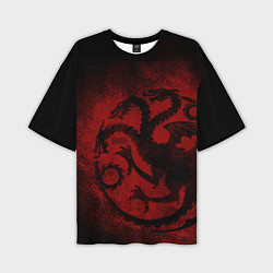 Футболка оверсайз мужская Targaryen House, цвет: 3D-принт