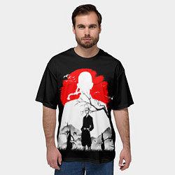 Футболка оверсайз мужская Кэн Рюгудзи Токийские мстители, цвет: 3D-принт — фото 2