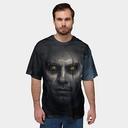 Футболка оверсайз мужская THE WITCHER ГЕРАЛЬТ GERALT, цвет: 3D-принт — фото 2