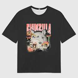 Футболка оверсайз мужская Шинзилла, цвет: 3D-принт