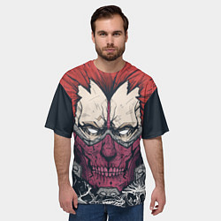 Футболка оверсайз мужская En, цвет: 3D-принт — фото 2