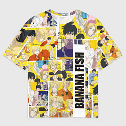 Мужская футболка оверсайз Banana Fish