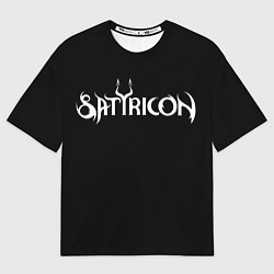 Мужская футболка оверсайз Satyricon