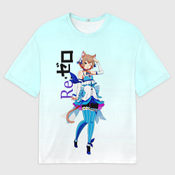 Футболка оверсайз мужская Феликс Аргайл Re: Zero, цвет: 3D-принт