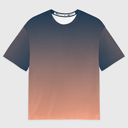 Футболка оверсайз мужская PREDAWN GRADIENT, цвет: 3D-принт