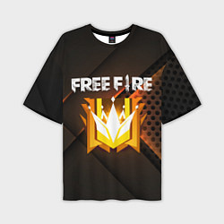 Мужская футболка оверсайз FREE FIRE GRAND MASTER