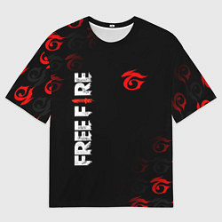 Мужская футболка оверсайз GARENA FREE FIRE