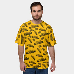 Футболка оверсайз мужская PUBG ПАБГ, цвет: 3D-принт — фото 2