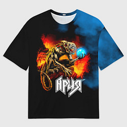 Футболка оверсайз мужская Ария - Химера, цвет: 3D-принт