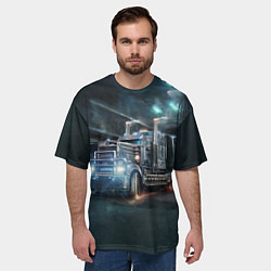 Футболка оверсайз мужская Neo truck, цвет: 3D-принт — фото 2