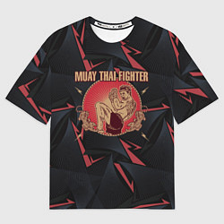 Мужская футболка оверсайз MUAY THAI FIGHTER