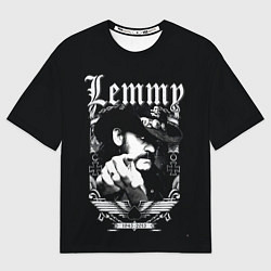 Мужская футболка оверсайз RIP Lemmy