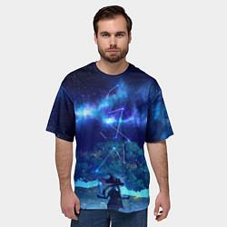 Футболка оверсайз мужская MONA GENSHIN IMPACT, цвет: 3D-принт — фото 2