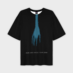 Футболка оверсайз мужская Hand of NIN, цвет: 3D-принт