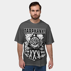 Футболка оверсайз мужская TARAKANY! ALIVE & KICKING XXV, цвет: 3D-принт — фото 2