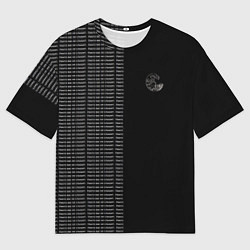 Футболка оверсайз мужская Silencer, цвет: 3D-принт