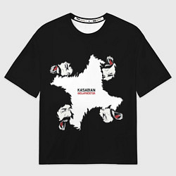Футболка оверсайз мужская KASABIAN, цвет: 3D-принт